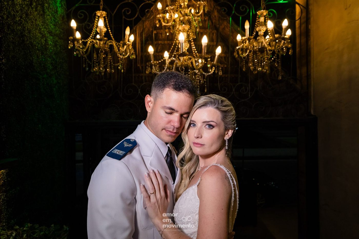 Casal recém-casado